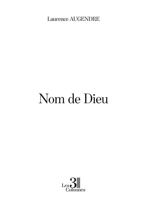 Couverture de « Nom de Dieu »